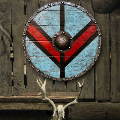 Legendary Shield-Maiden Lagertha Viking Shield
