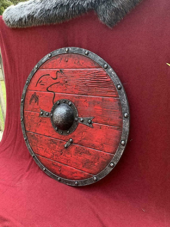 Viking King Ragnar Lothbrok Viking Shield