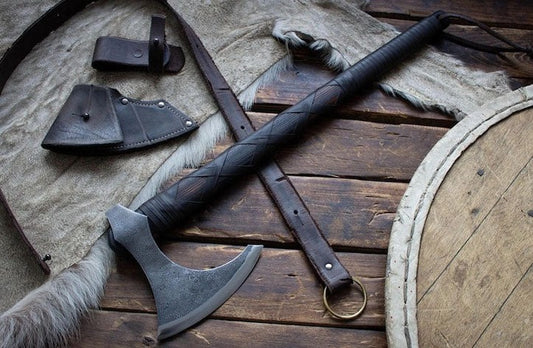 Legendary King Ragnar Lothbrok Viking Axe – Premium Edition