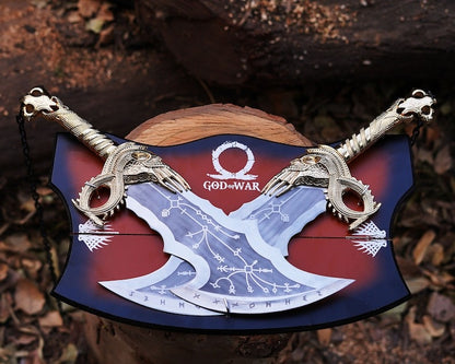 Golden Handle Blades of Chaos – God of War Collector’s Twin Swords
