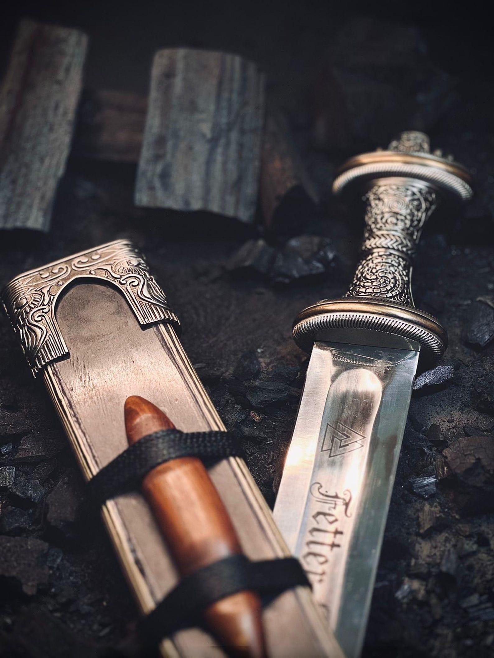 Handmade Fetter Lane Sword – Rare Bronze Age Replica with Historic Craftsmanship