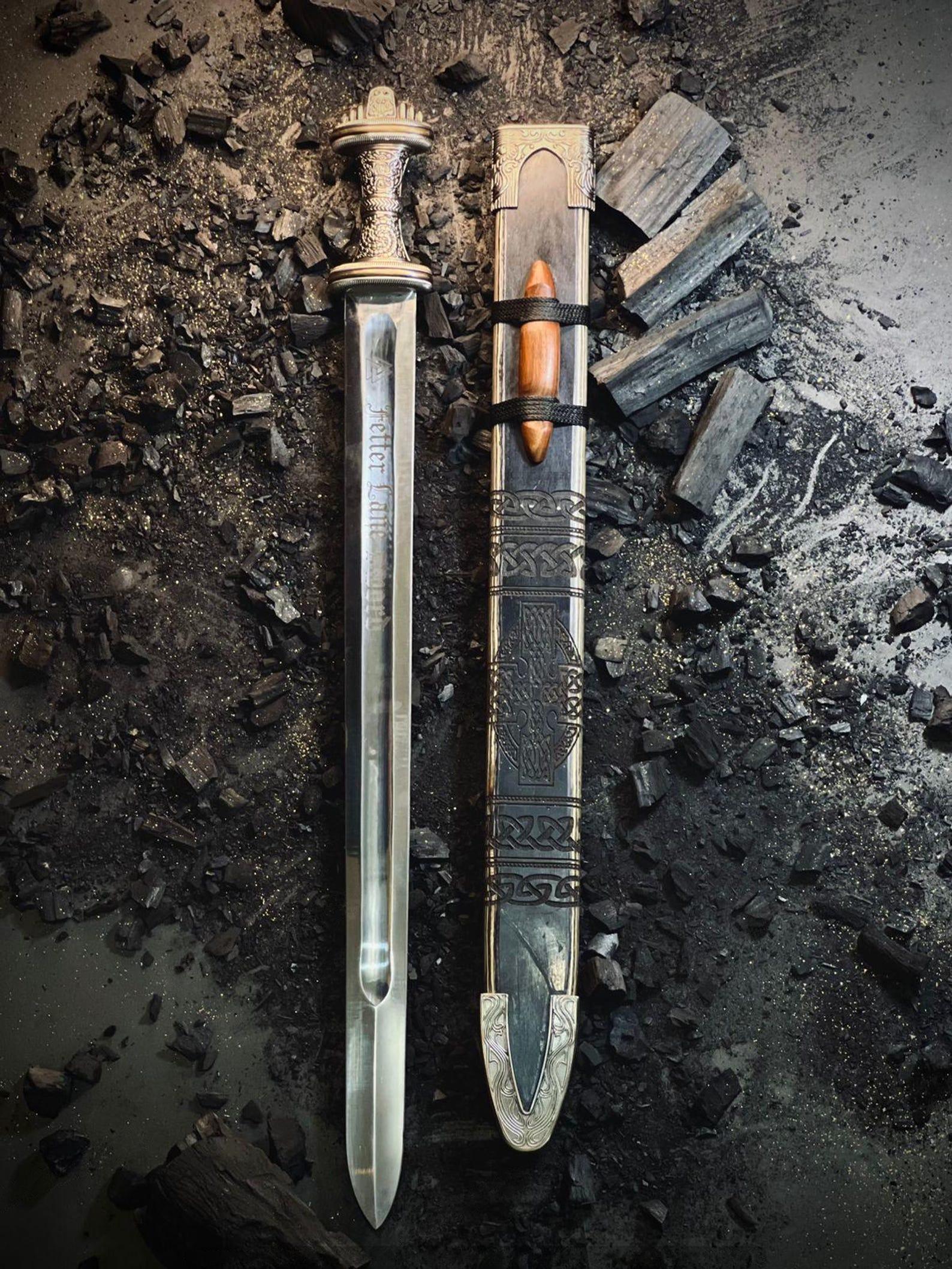 Handmade Fetter Lane Sword – Rare Bronze Age Replica with Historic Craftsmanship