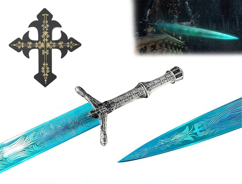 Holy Moonlight Sword 1:1 Metal Replica Bloodborne Cosplay Prop