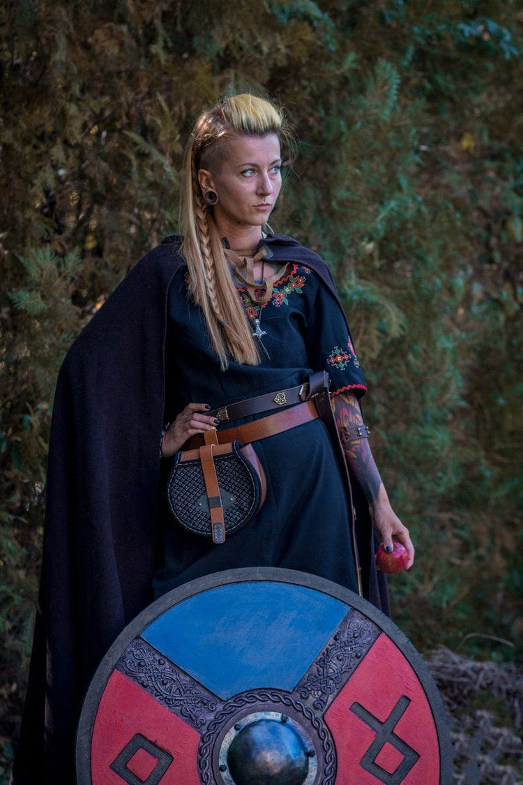 Runes Engraved Viking Shield – Norse Heritage and Ancestral Power