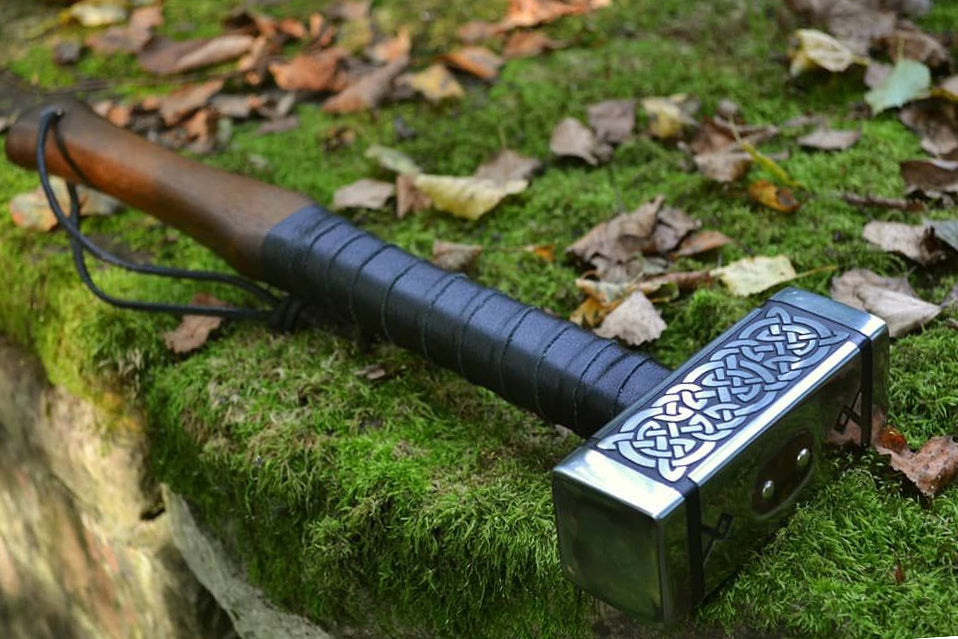 Slavic Svarog Viking Hammer – Nordic Decorative Hammer