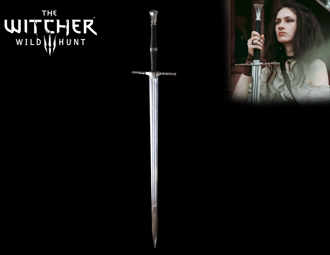 Geralt of Rivia's Steel Sword Replica from The Witcher 3 Game