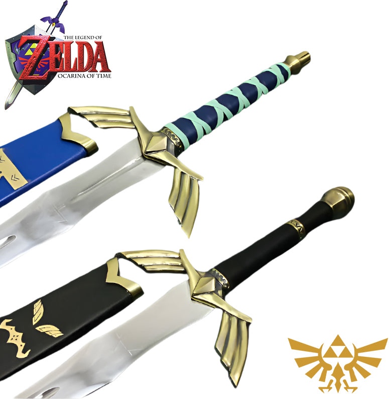 Midnight & Skylight: Legend Of Zelda's Dual Gold-Trimmed Master Swords