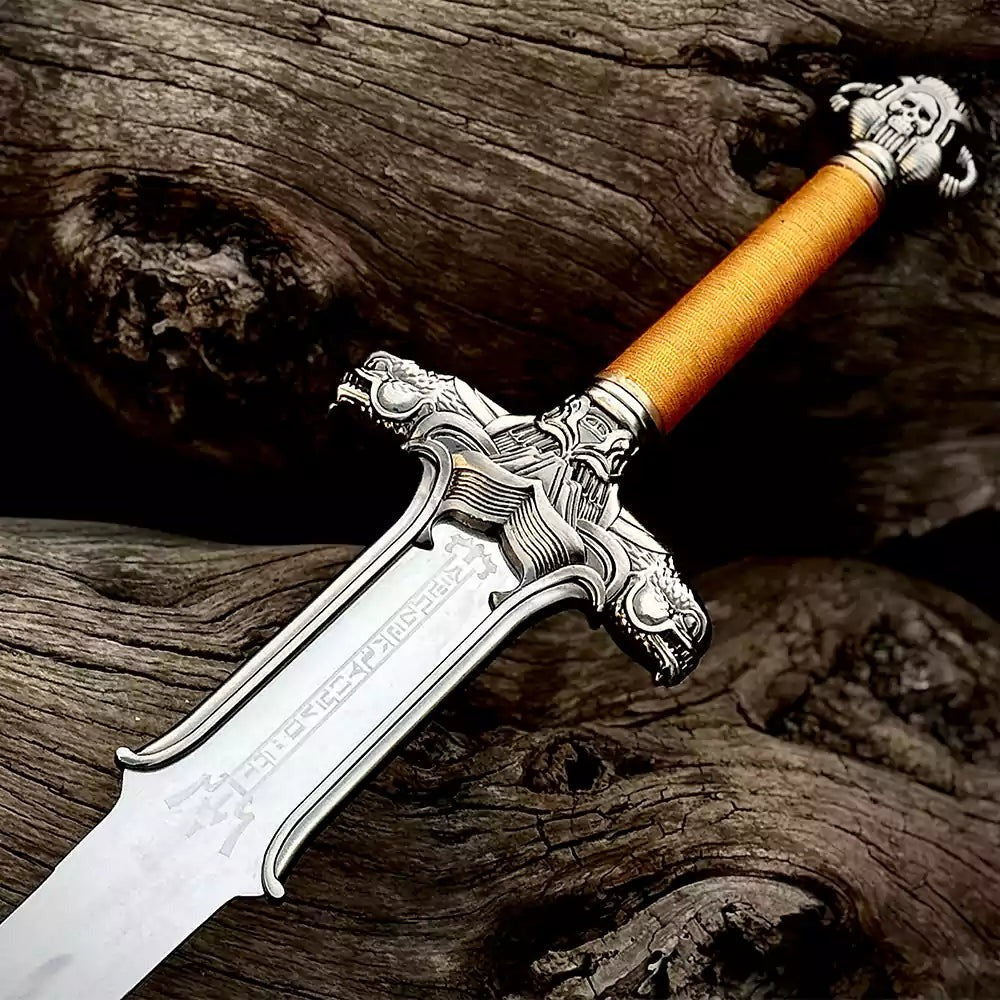 Conan's Legendary Atlantean Blade | Handcrafted Barbarian Fantasy Sword