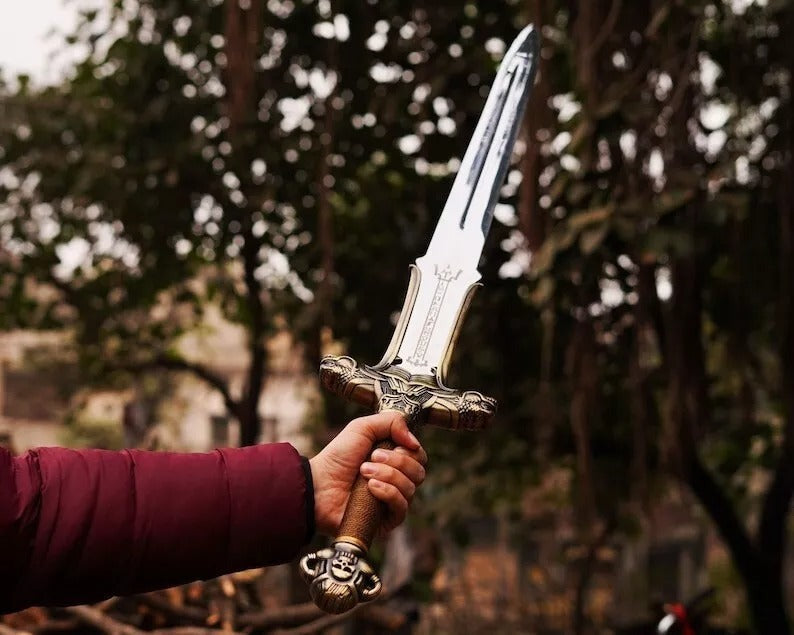 Conan's Legendary Atlantean Blade | Handcrafted Barbarian Fantasy Sword