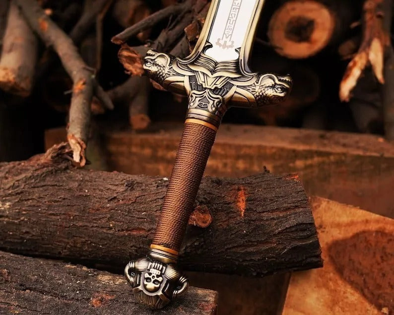 Conan's Legendary Atlantean Blade | Handcrafted Barbarian Fantasy Sword