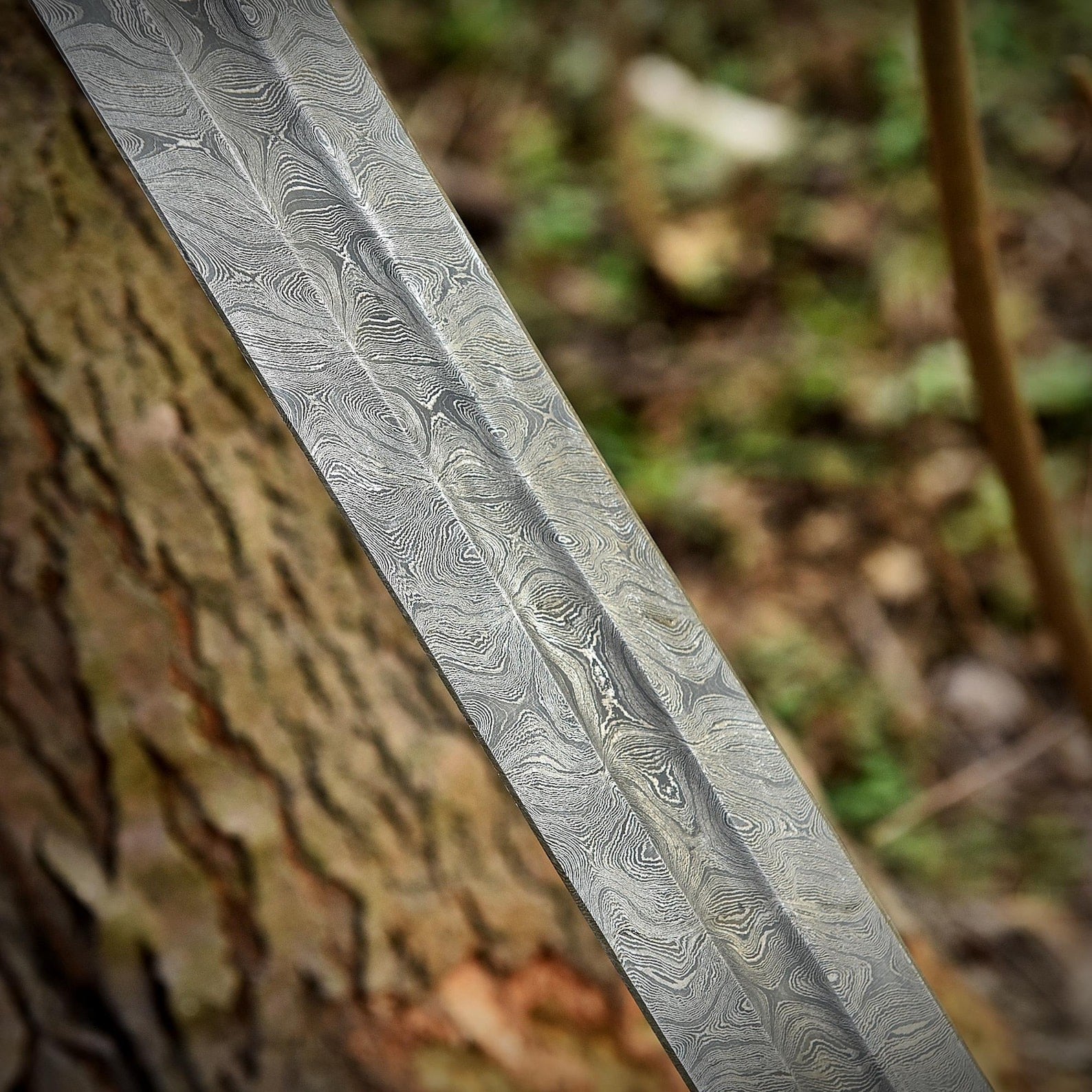 King Arthur Damascus Steel Medieval Collectable Gift Sword