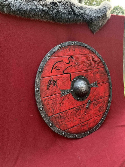 Viking King Ragnar Lothbrok Viking Shield