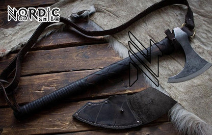 Legendary King Ragnar Lothbrok Viking Axe – Premium Edition