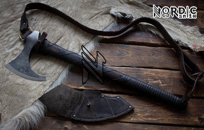 Legendary King Ragnar Lothbrok Viking Axe – Premium Edition