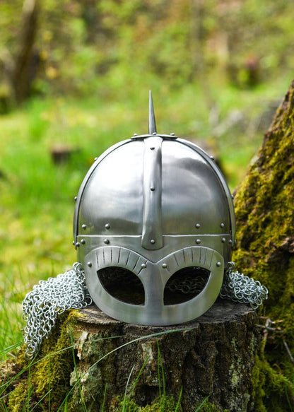 Gjermundbu-Style Viking Helmet – Authentic Norse Warrior Battle Gear