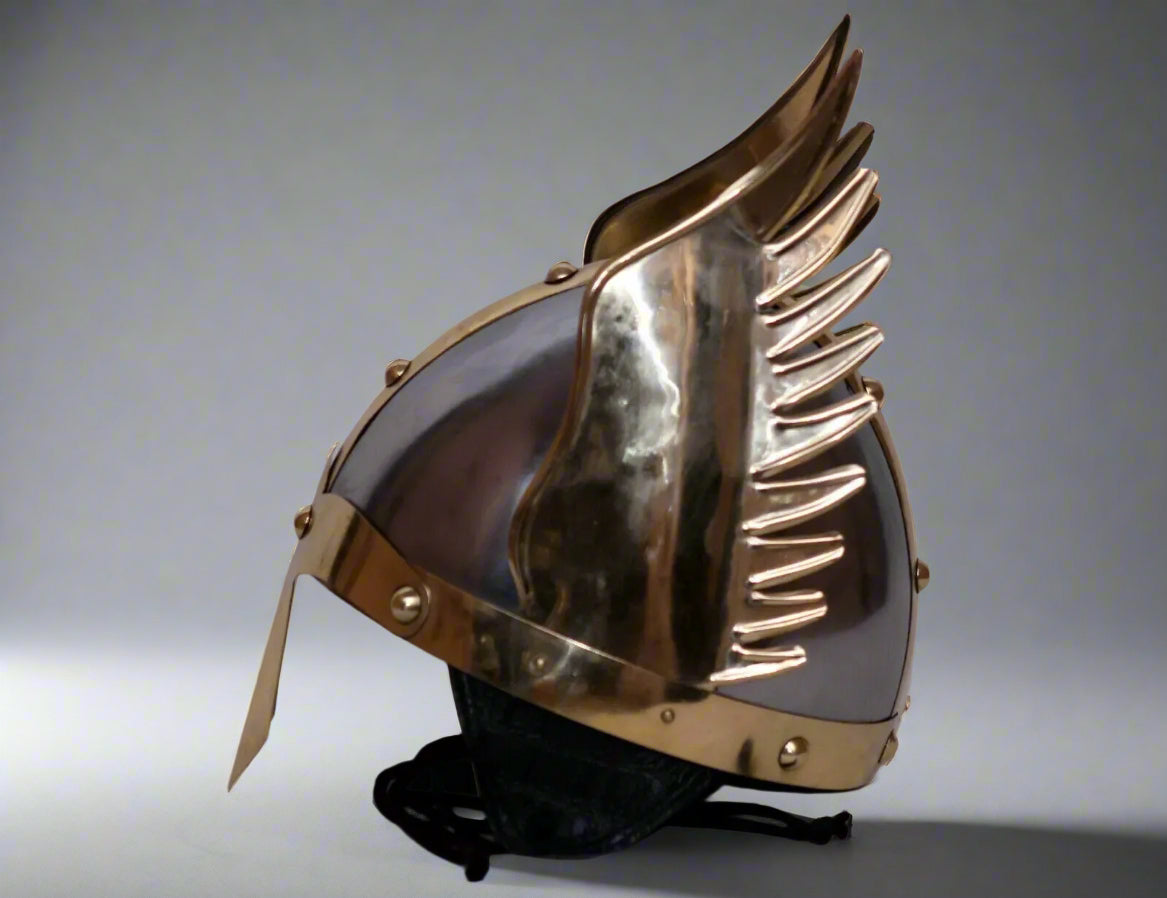 Norman King’s Viking Winged Helmet – A Regal Warrior’s Armor