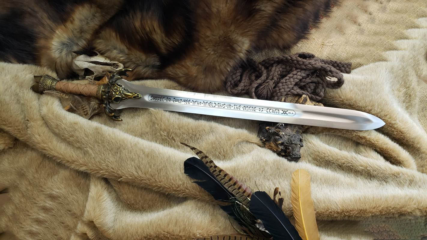 Conan’s Father’s Sword – Legendary Barbarian Blade of Honor & Strength