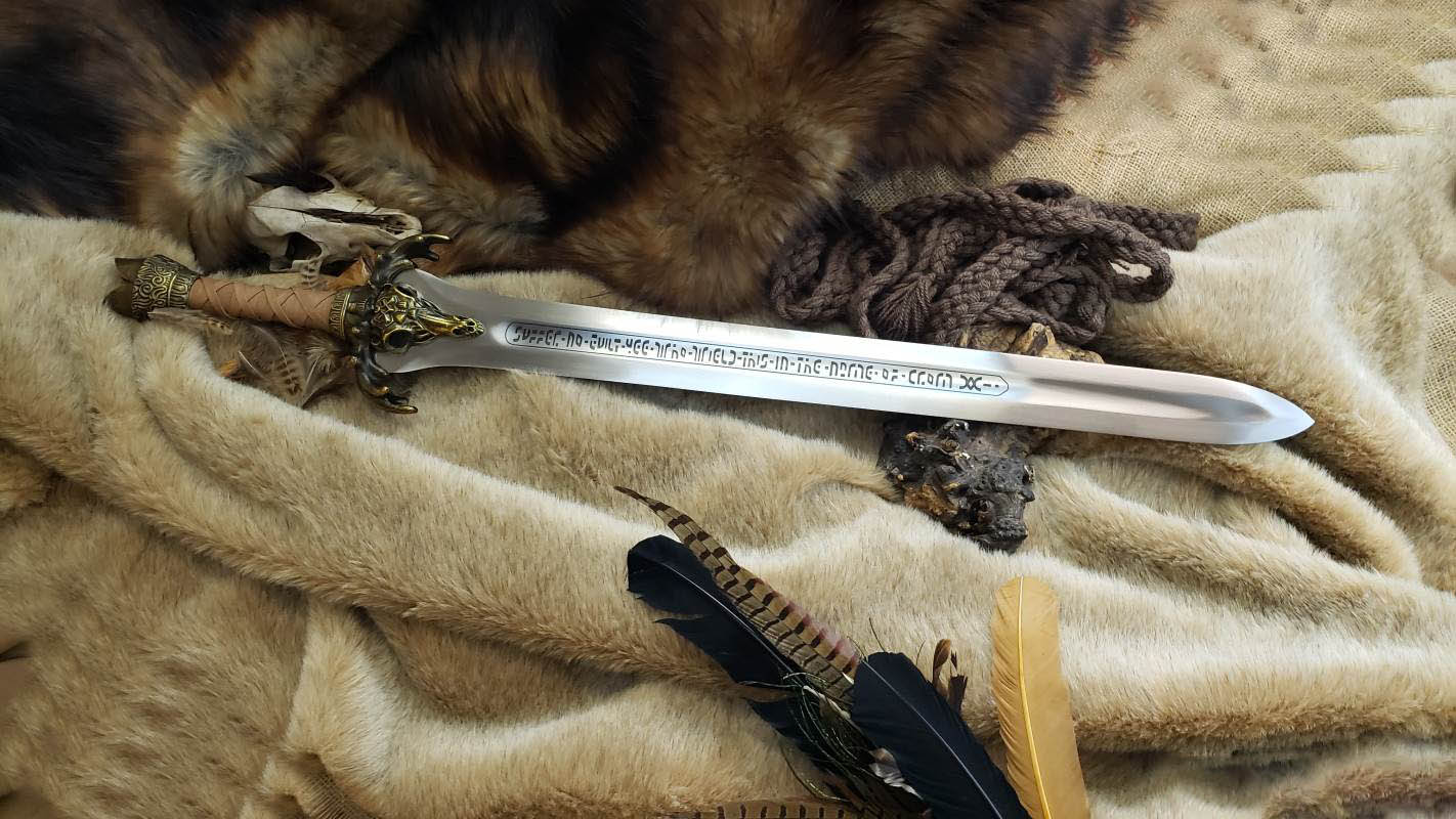 Conan’s Father’s Sword – Legendary Barbarian Blade of Honor & Strength