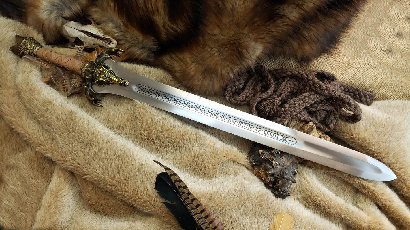Conan’s Father’s Sword – Legendary Barbarian Blade of Honor & Strength
